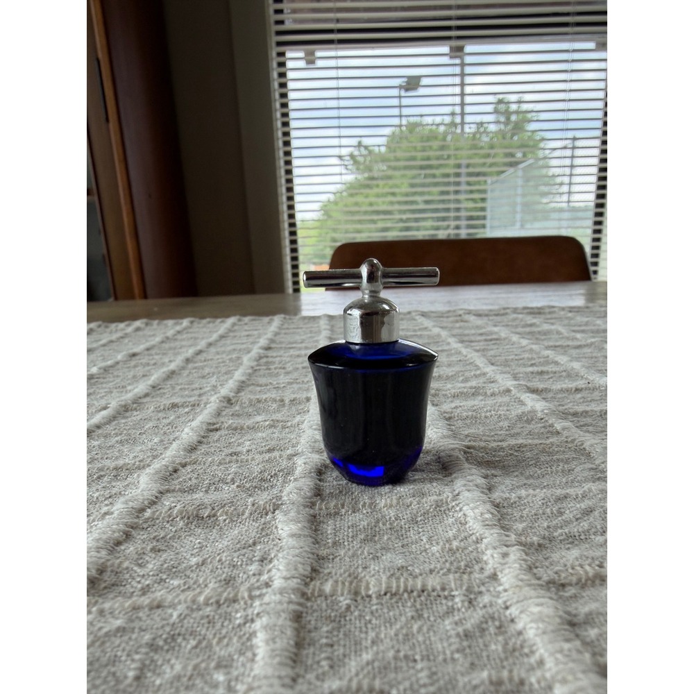 Liz Claiborne Realities Parfum 0.125 oz 3.7 ml Cobalt Blue Mini Splash Vintage